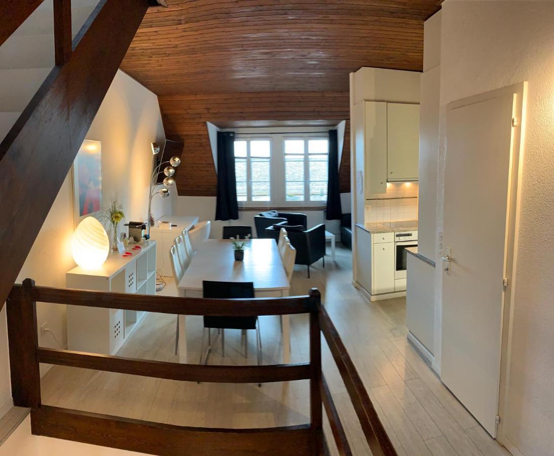 Luxury Duplex Vue Chateau เนอชาแต็ล ภายนอก รูปภาพ